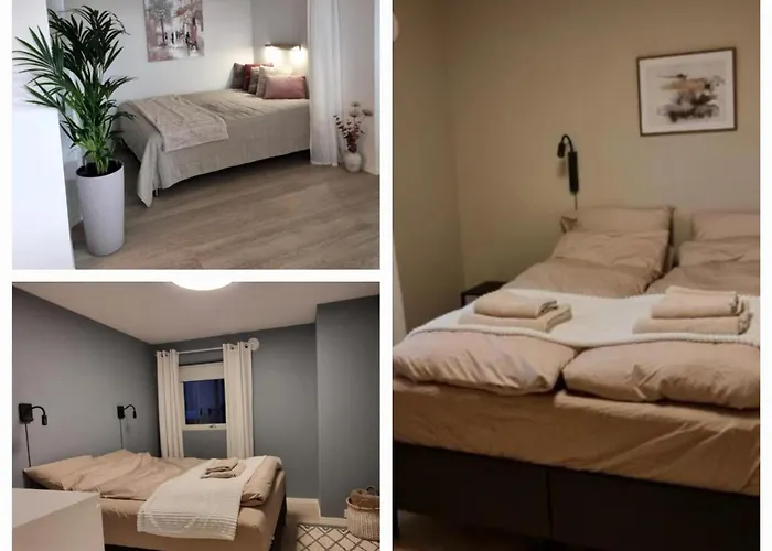 New Renovated Near The Airport With 3 Double Beds *